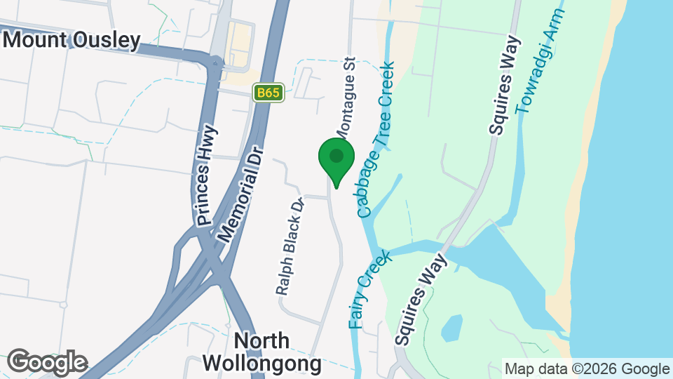 Map of Warehouse Gym and Fitness