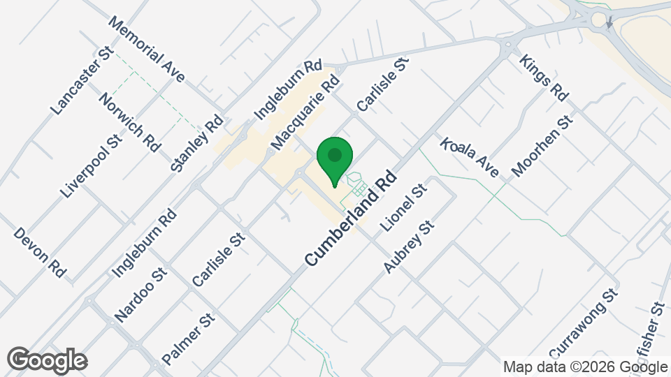 Map of The Burn Fitness Club