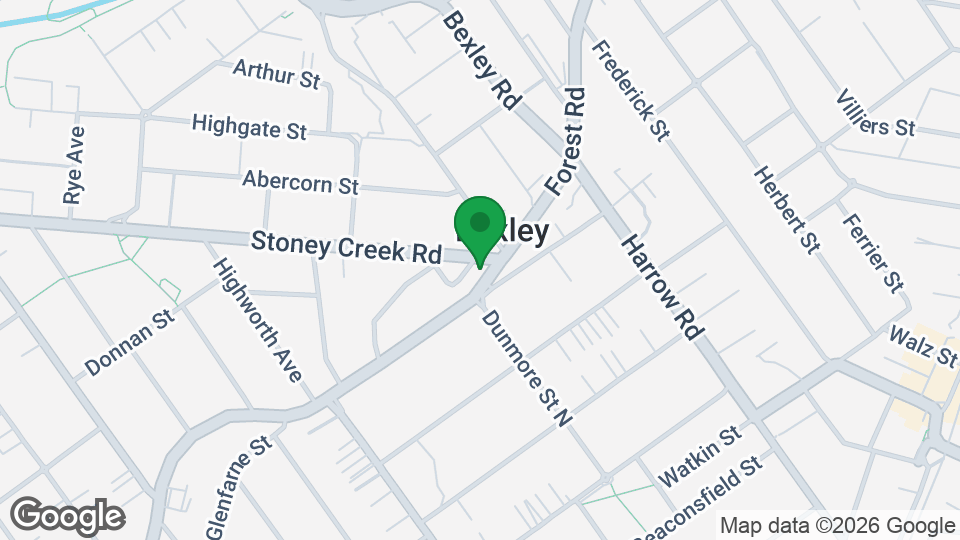 Map of The Lift Dept. Bexley