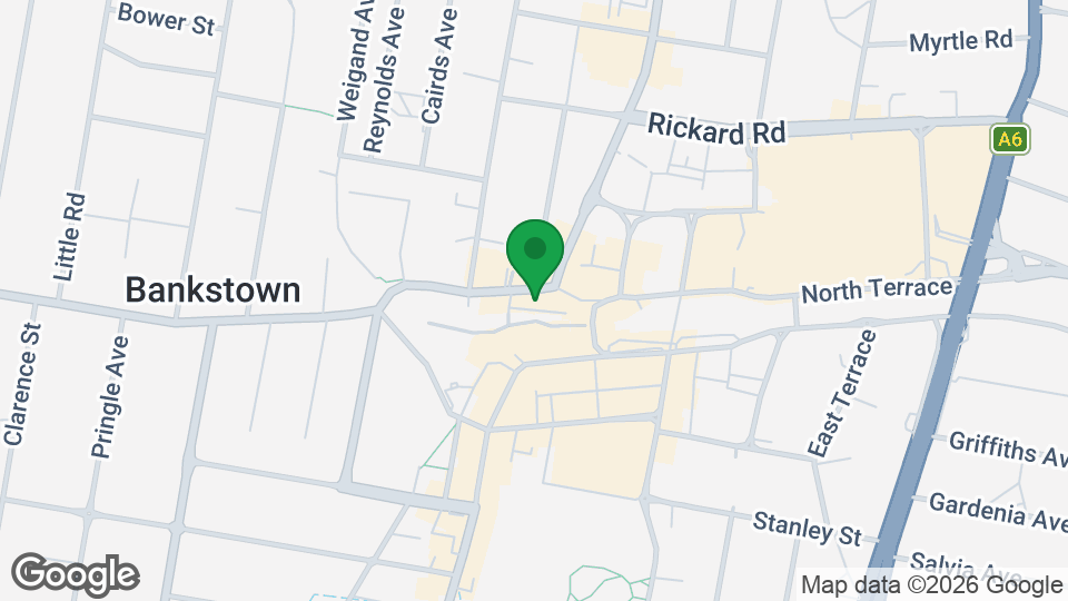 Map of Hypoxi Studio Bankstown