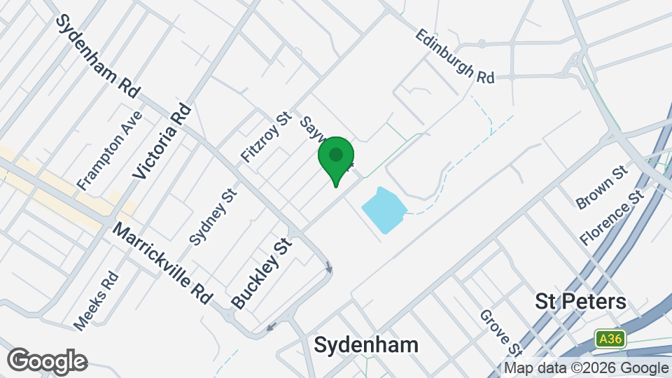 Map of C3 Training Marrickville