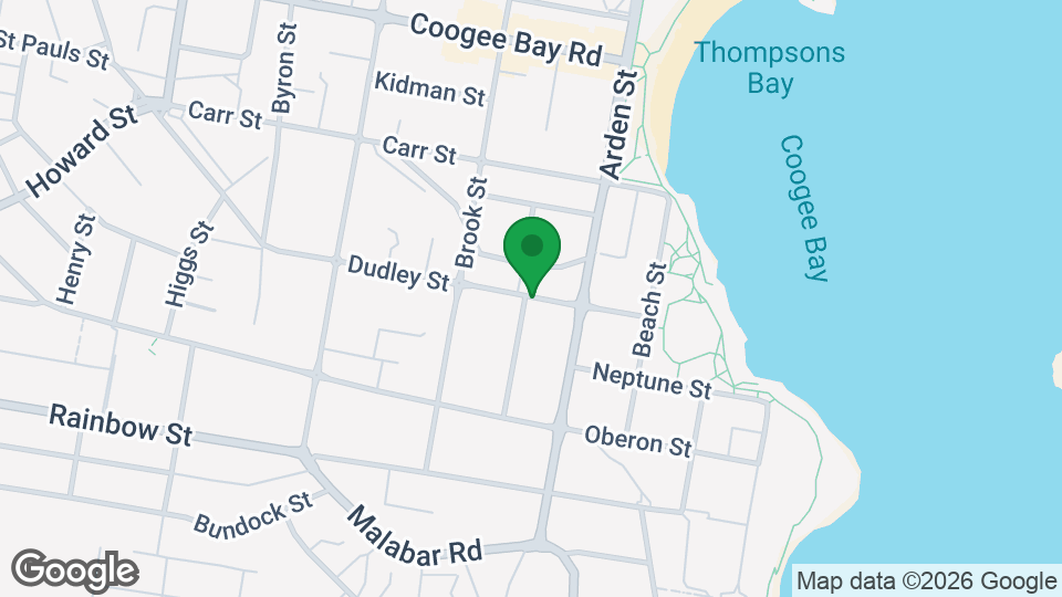 Map of Coogee Gym Innervate
