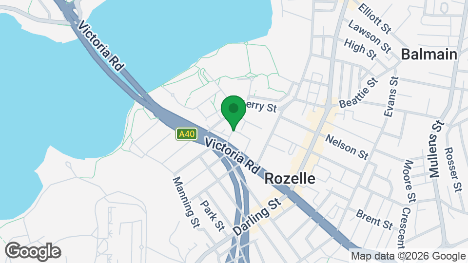 Map of Balmain Health Club