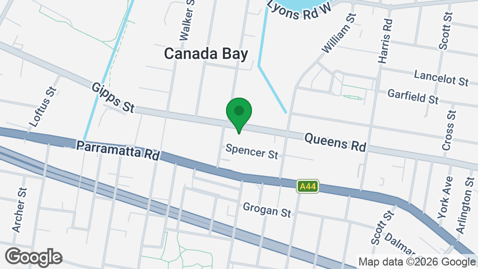 Map of Project Fitness Sydney