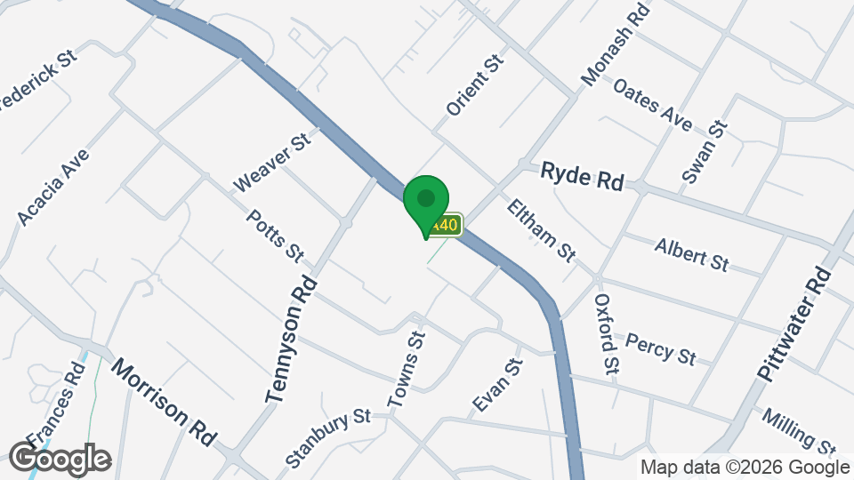 Map of NOMAD Bouldering Gym Gladesville