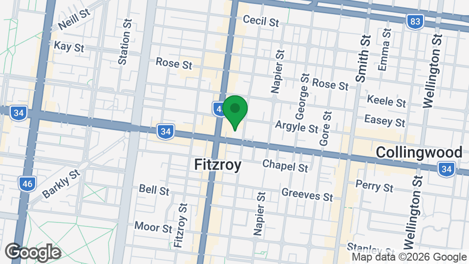Map of Fitness 24 Hours