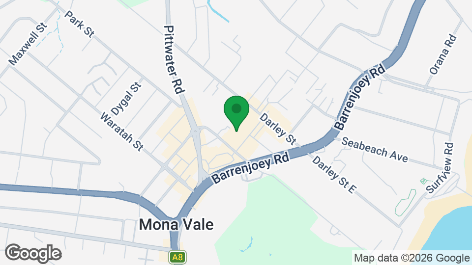 Map of Rumble Boxing Mona Vale