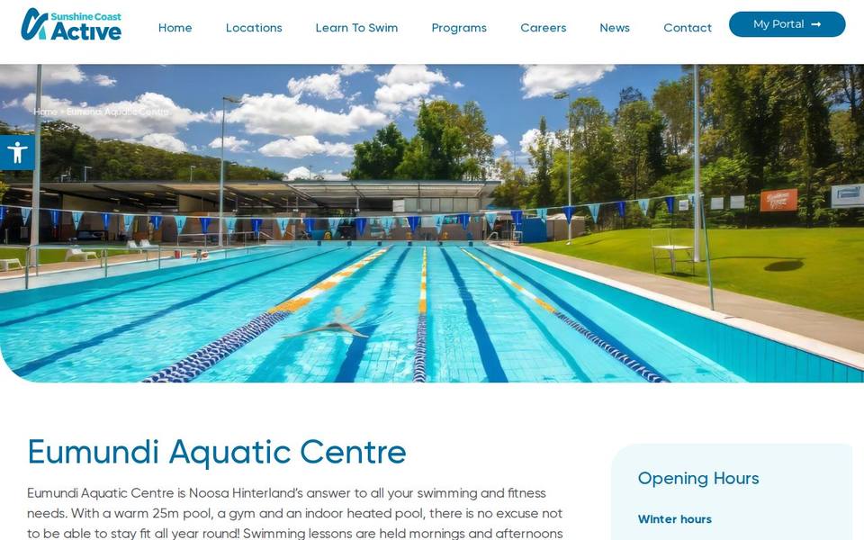 Aquatic Centre Eumundi website