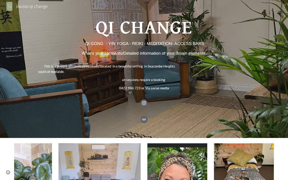 Qi Change website