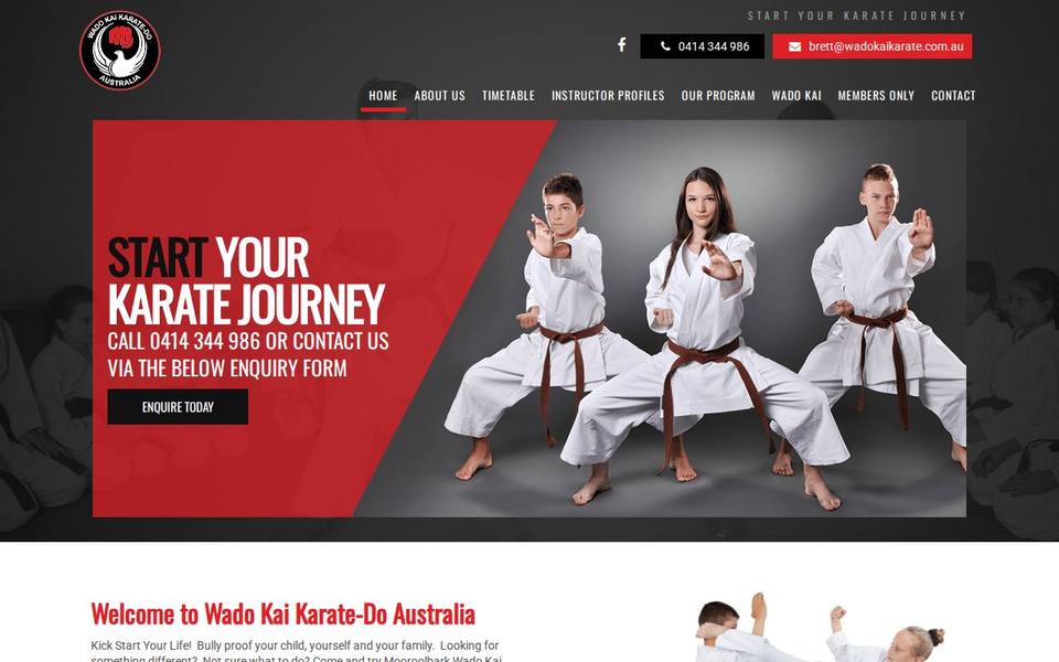 Wado-Ryu of Japan Karate website