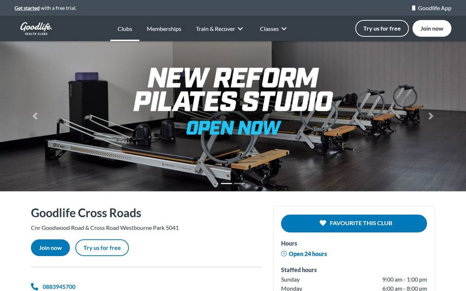 Cross Roads website