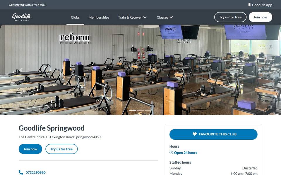 Springwood website