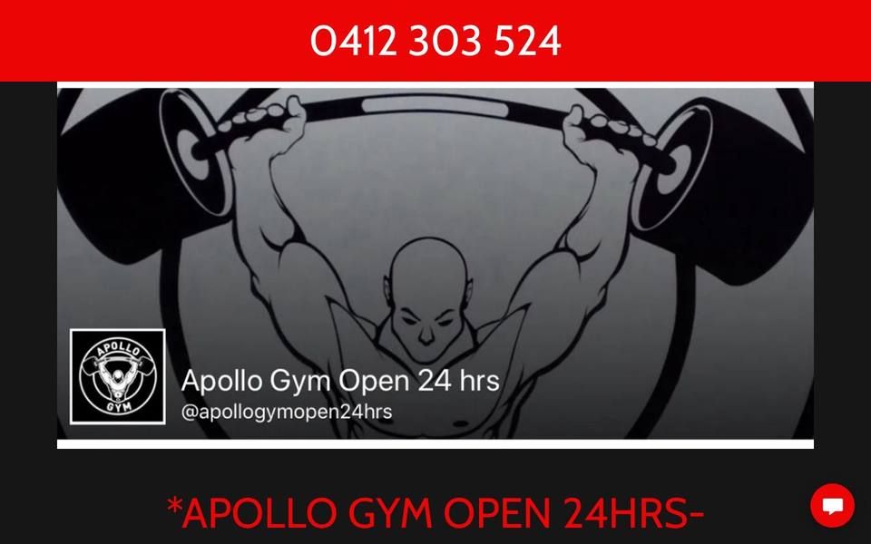 Apollo Gym website
