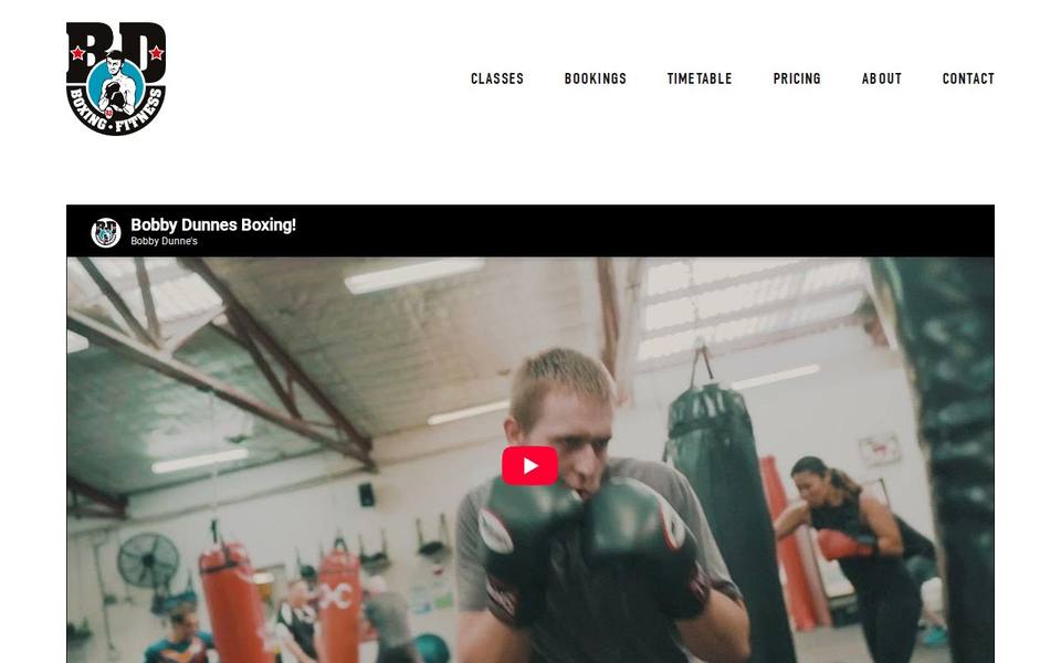 Bobby Dunnes Boxing website