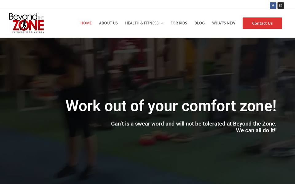 Beyond the Zone website