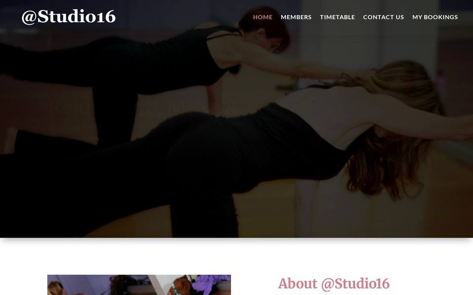 Betty's Bodyshaping Studio website