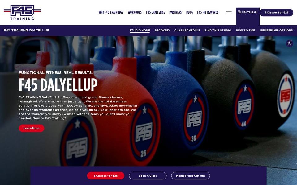 F45 Dalyellup website