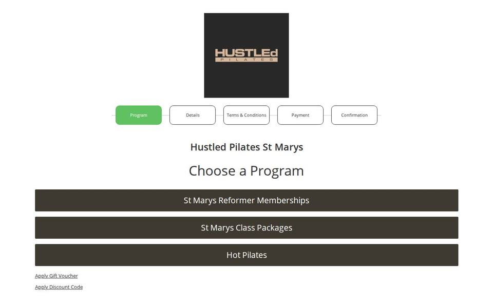 Hustled Pilates - St Mary’s website