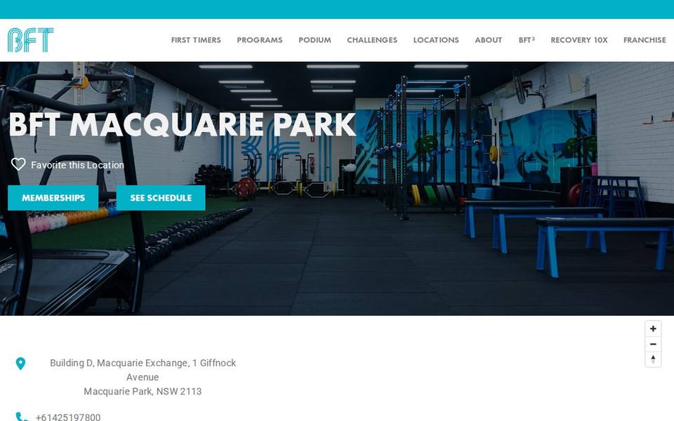 BFT Macquarie Park website