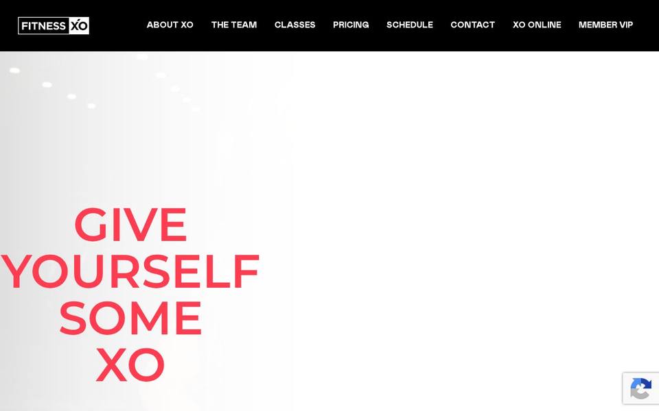 Fitness XO website