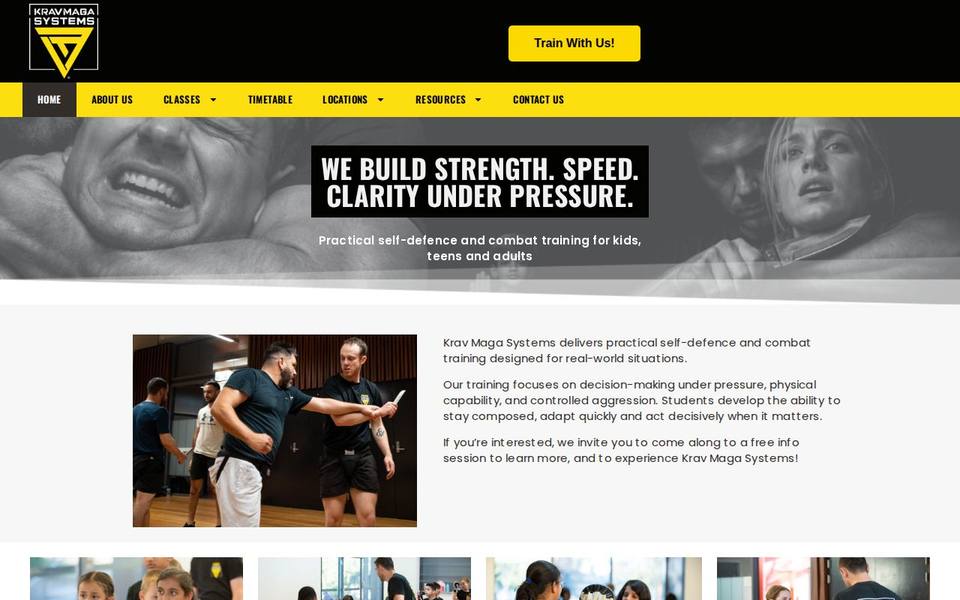Krav Maga Systems website