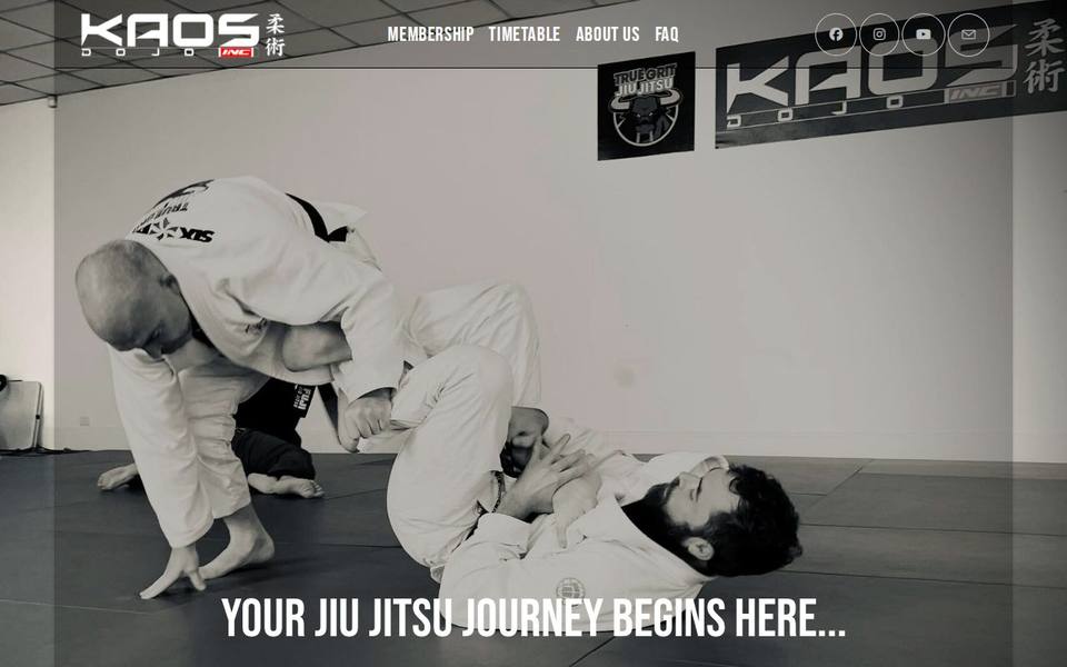 Kaos Dojo Inc website