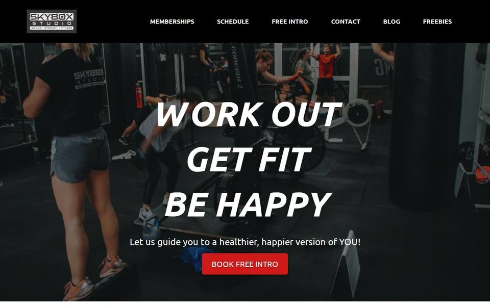 SkyBox Studio website