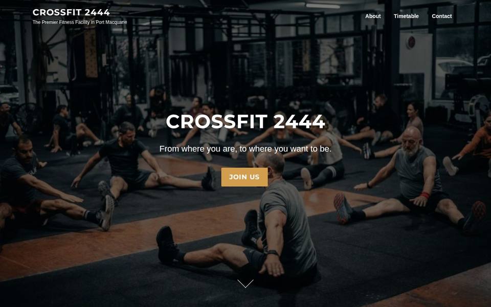 CrossFit 2444 website