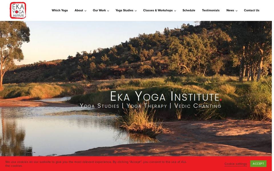 Eka Yoga Institute website