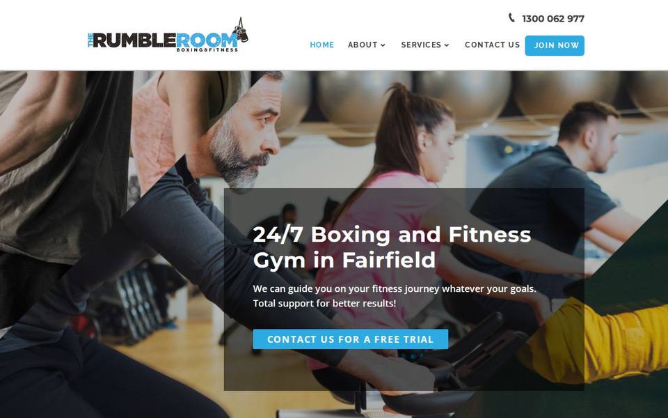 The Rumble Room website