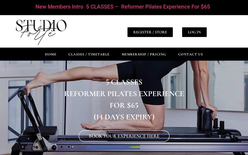Studio Forte website