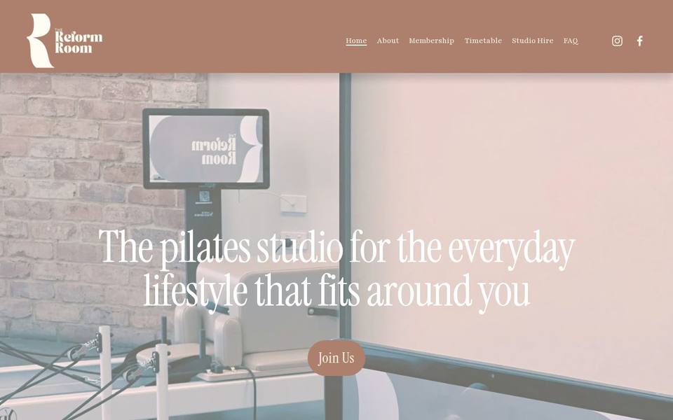 The Reform Room website