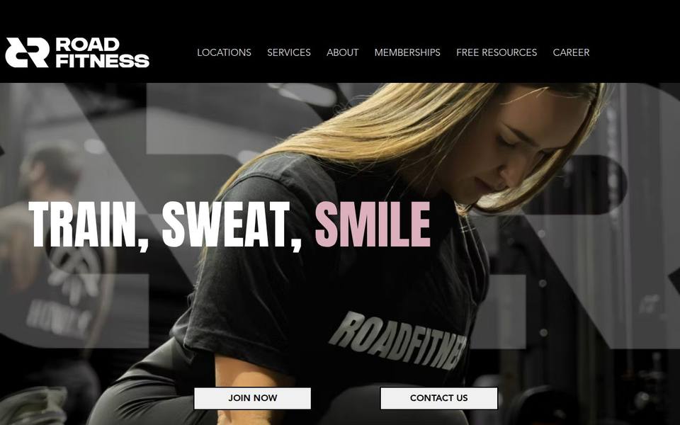RoadFitness website