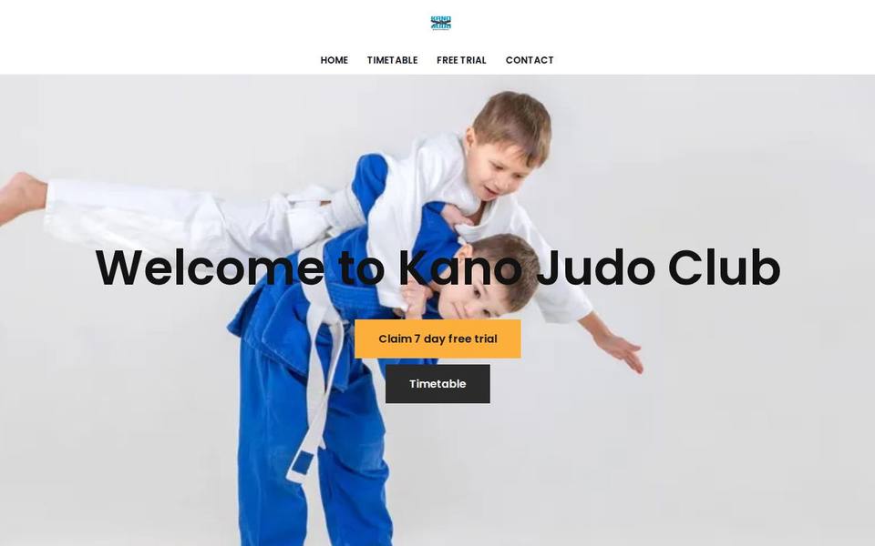 Kano Judo Club website