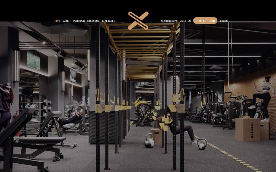 X-Active Gym website