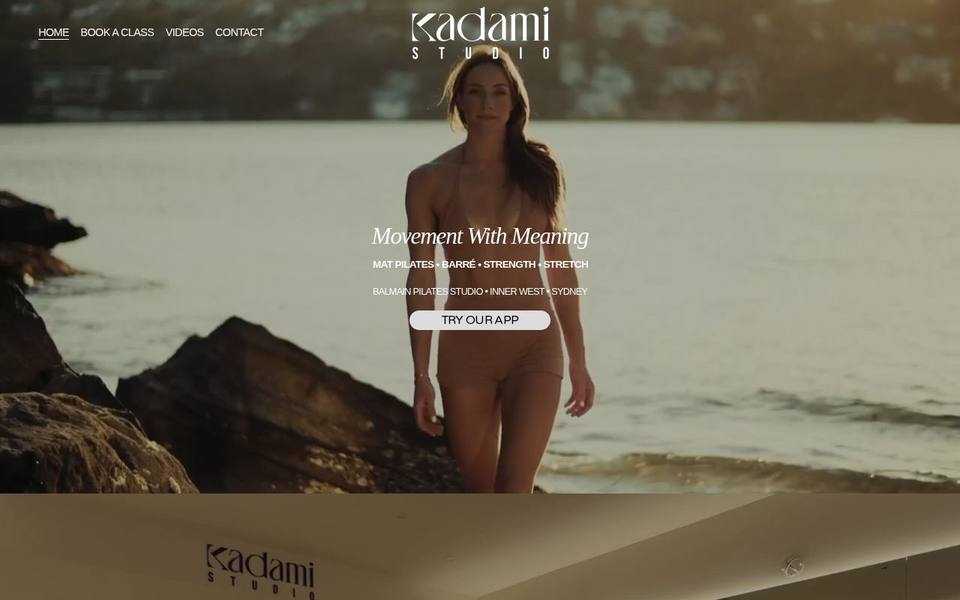 Kadami Studio website