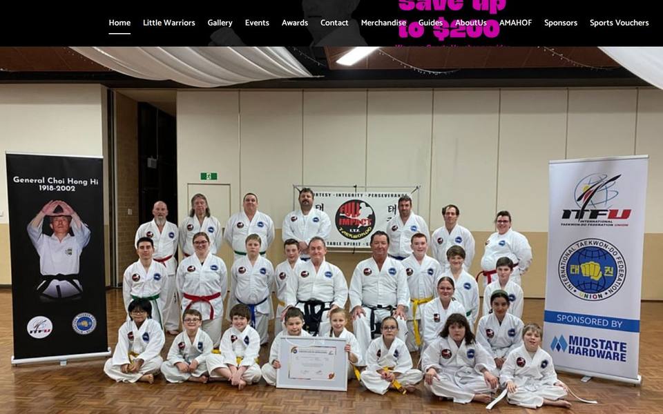 Full Impact ITF Taekwon-Do website