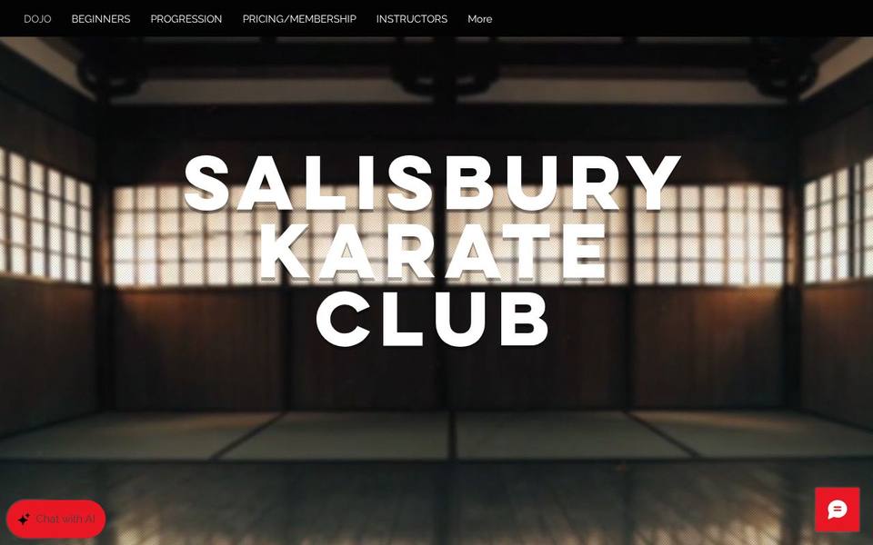 Salisbury Karate Club website
