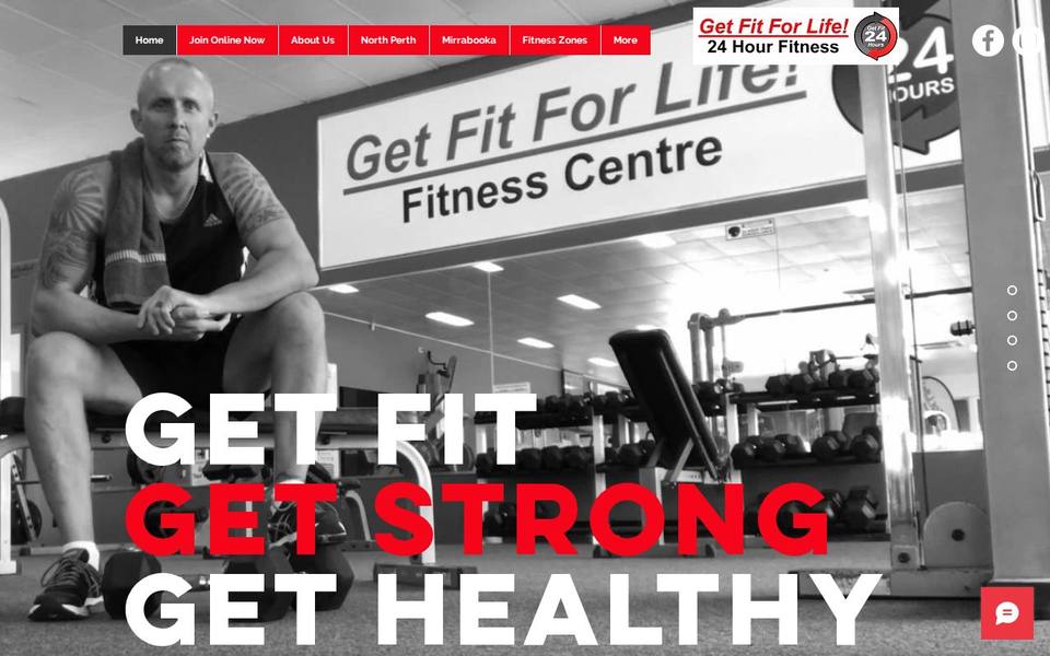 Get Fit For Life East Perth website