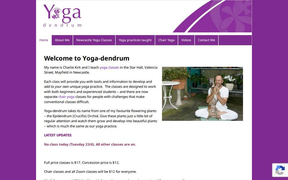 Yoga-dendrum website