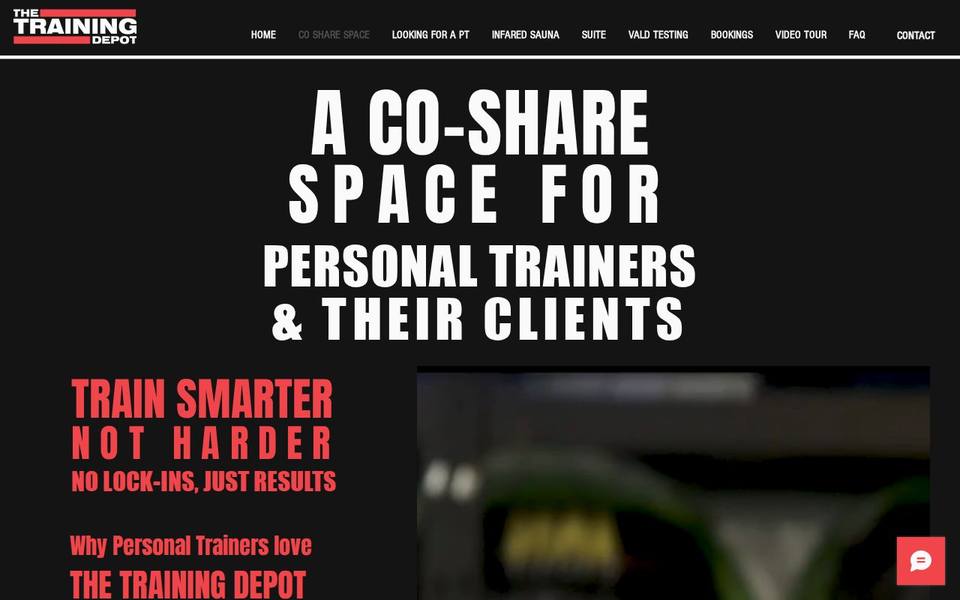 The Training Depot website