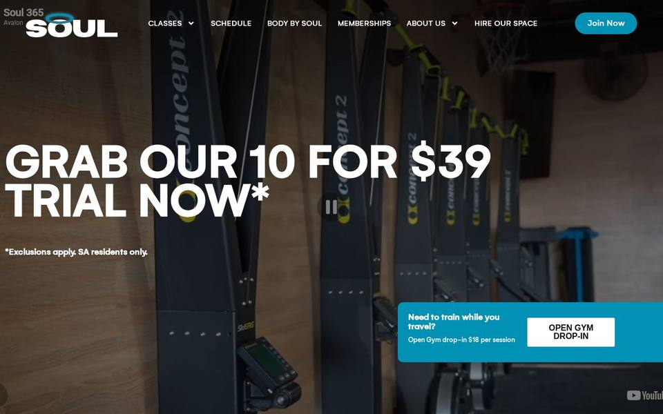 Soul 365 website