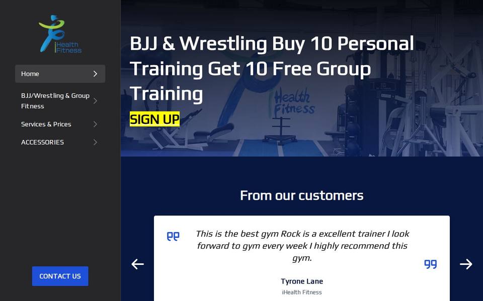 Ihealth Fitness Club 墨尔本首家华人健身俱乐部 website