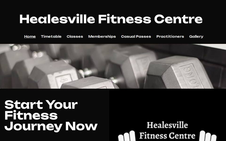 Healesville Fitness Centre website