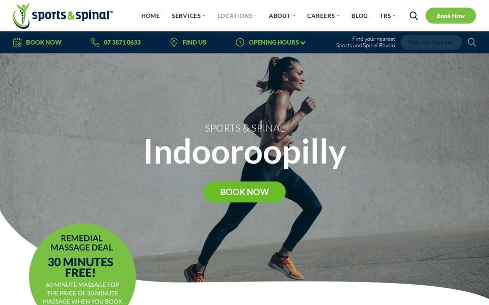 Pronto Pilates Indooroopilly website