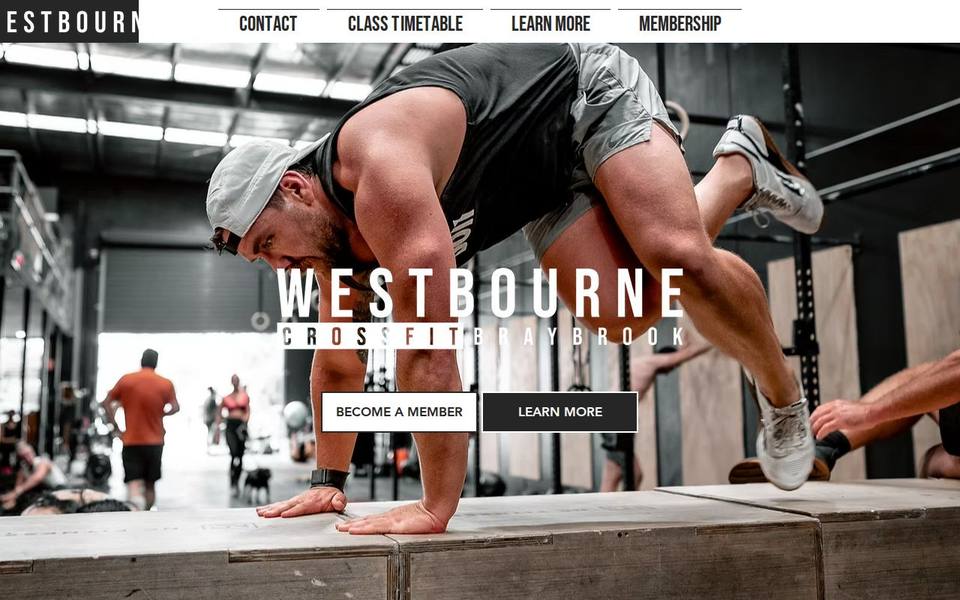 Westbourne CrossFit Braybrook website