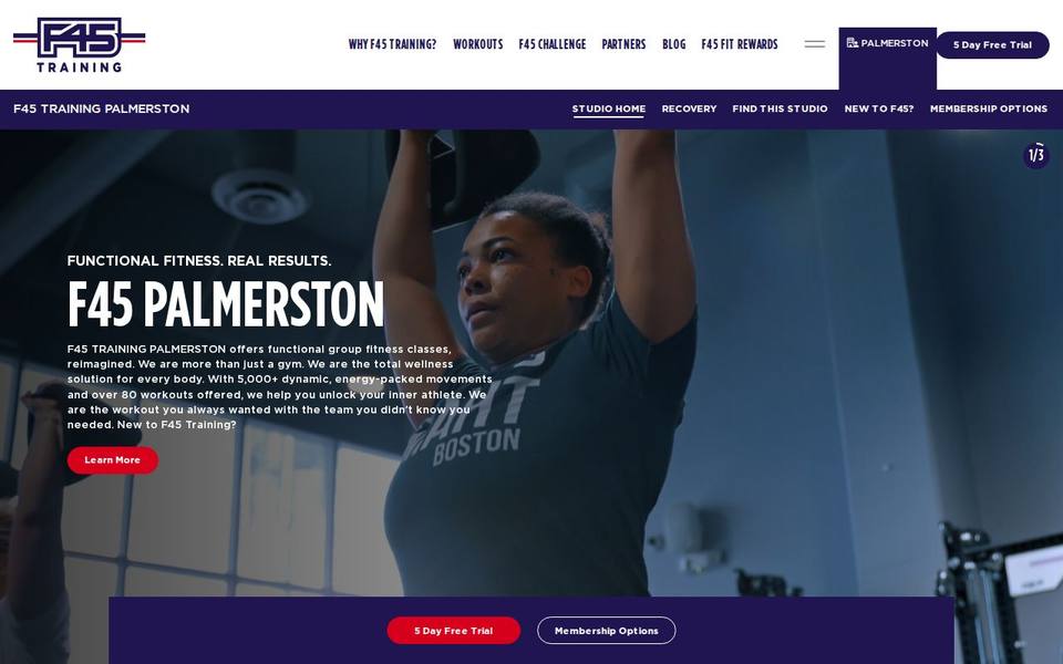 F45 Palmerston website