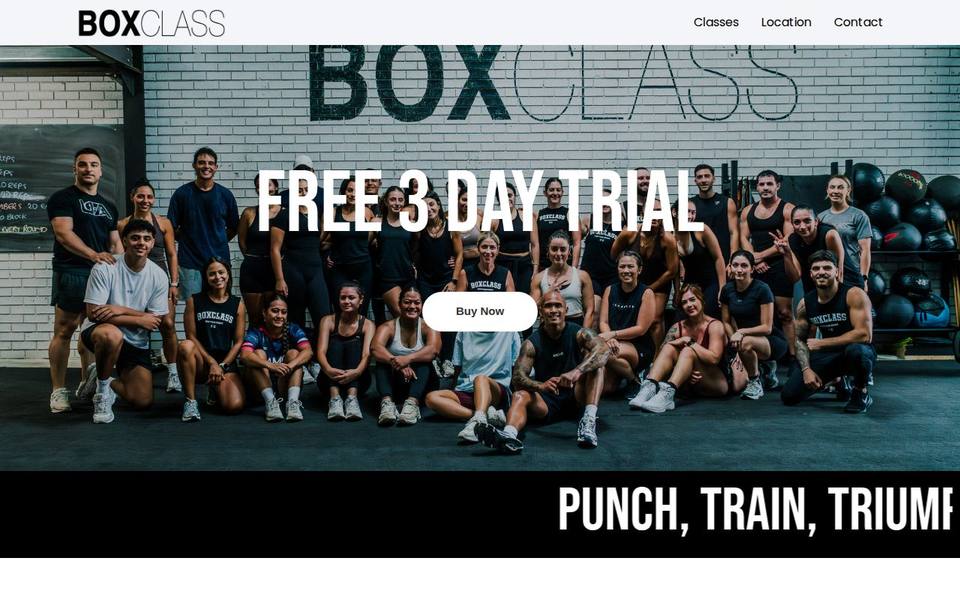 BoxClass website