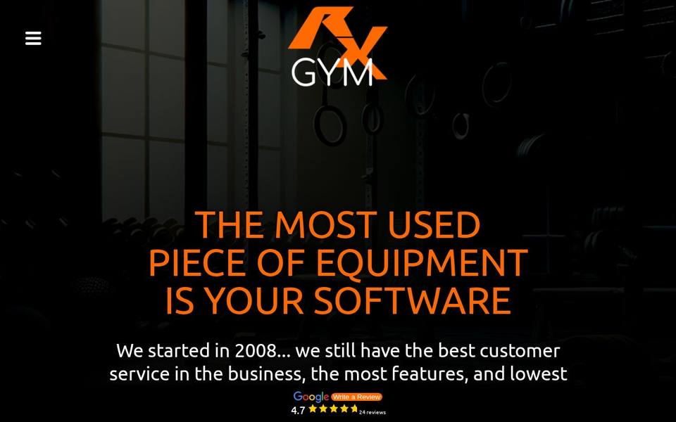 CrossFit Electrify website