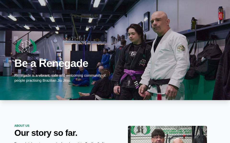 Renegade BJJ website